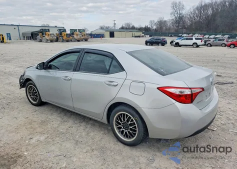 2015 Toyota Corolla L z USA, uszkodzony, nr VIN 2T1BURHE1FC324879